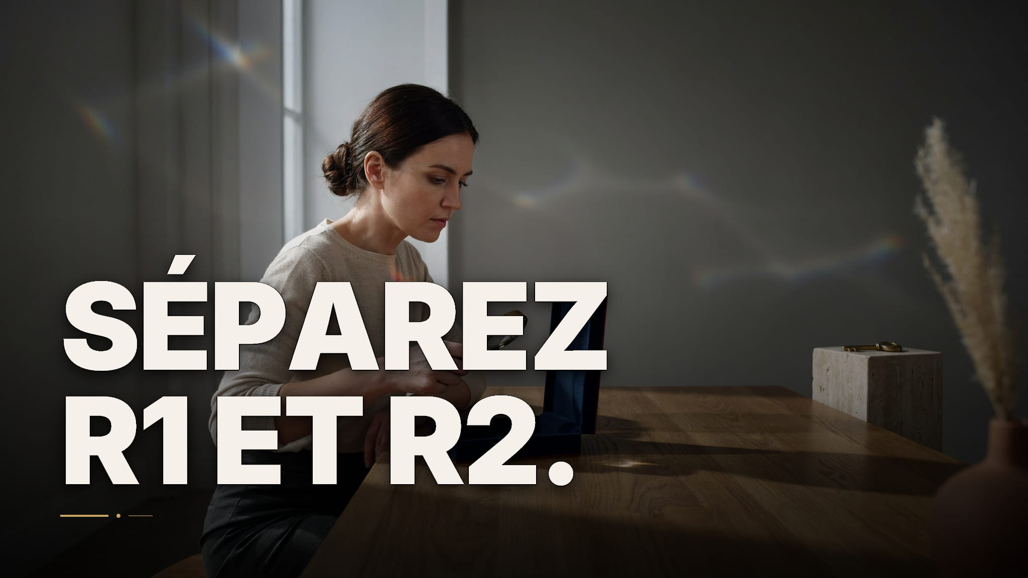 Processus commercial R1-R2 : comment séparer découverte et estimation pour signer