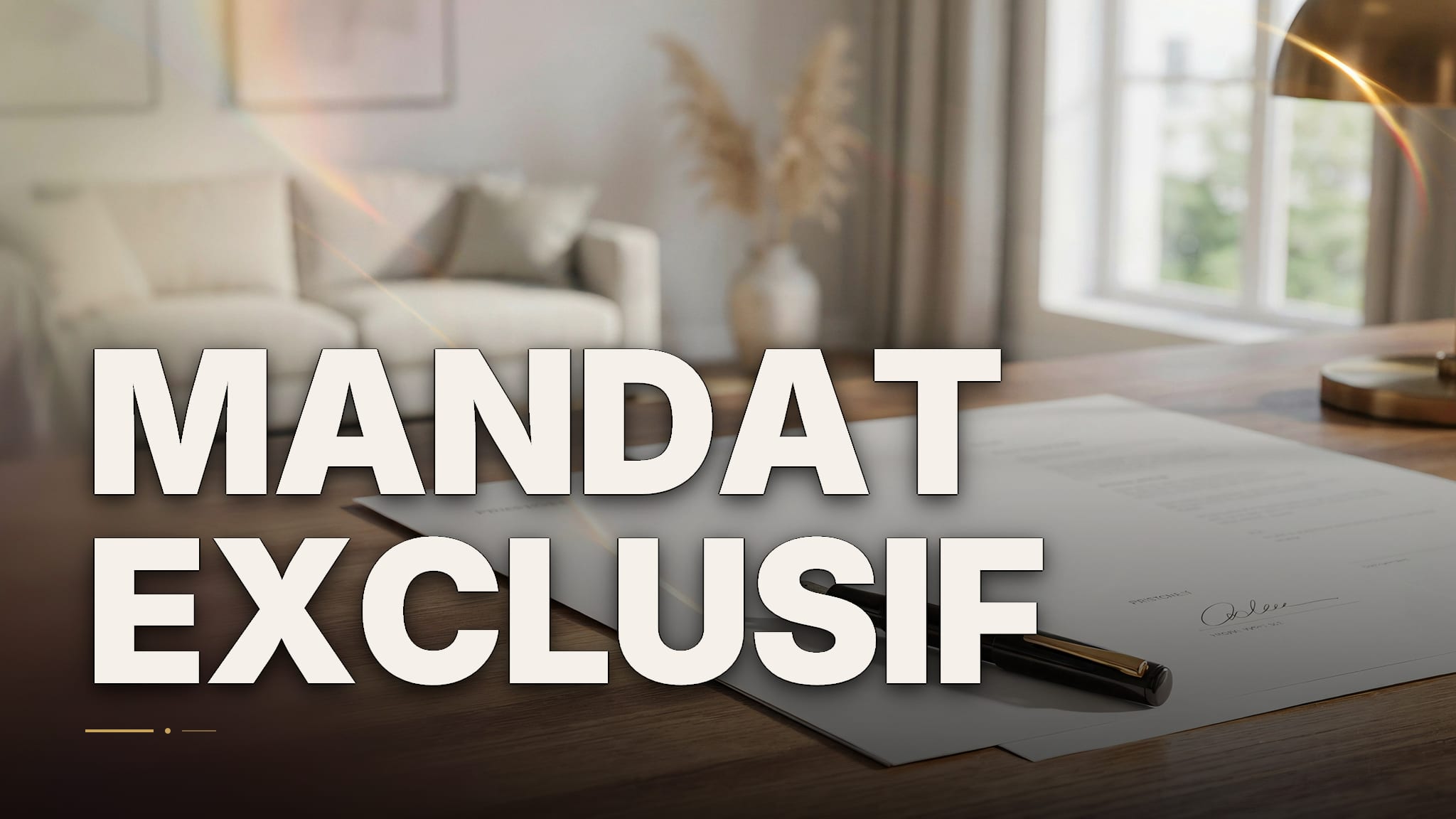 Mandat exclusif : comment l'obtenir dès le premier rendez-vous