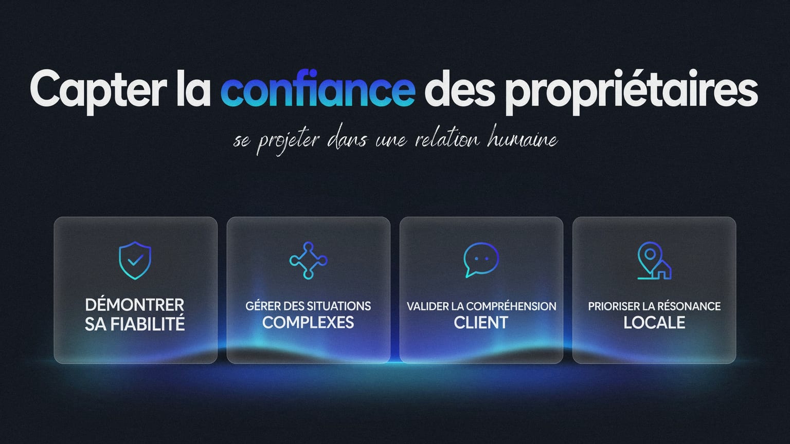 Schéma : Capter la confiance des propriétaires