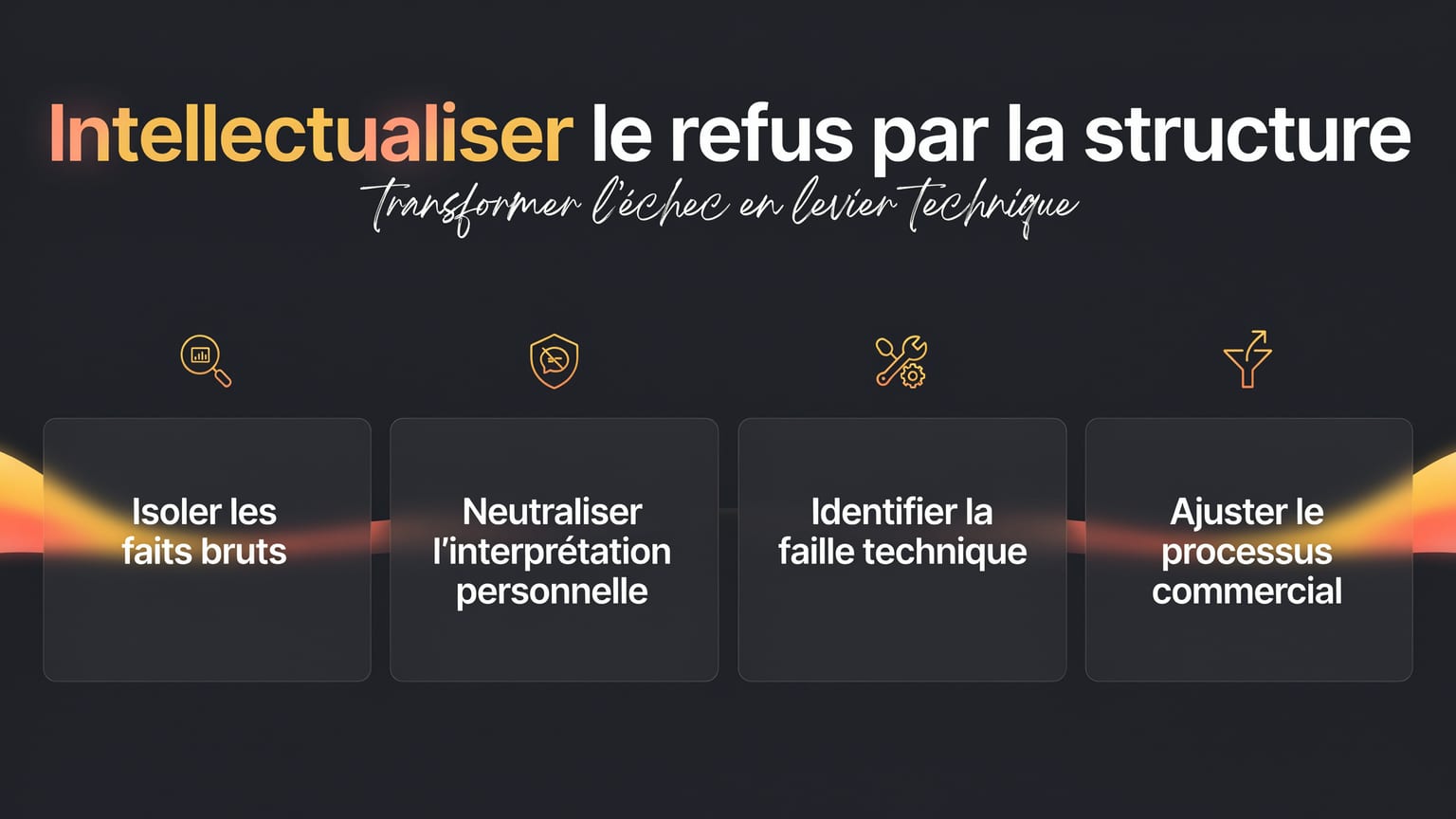 Schéma : Intellectualiser le refus par la structure
