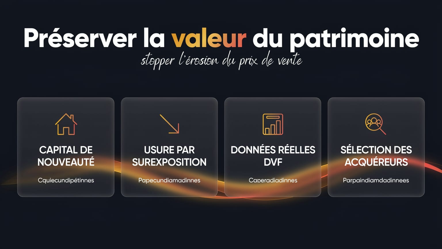 Schéma : Préserver la valeur du patrimoine