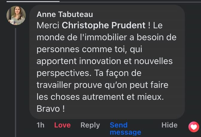 Témoignage Facebook d'Anne
