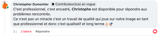 Temoignage Christopher Dumontier