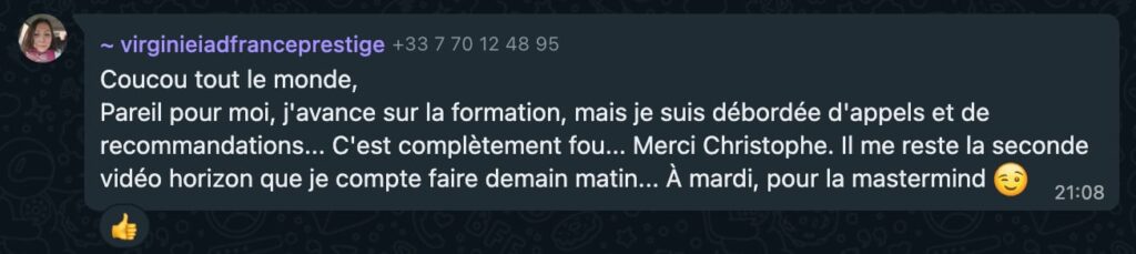 Temoignage Virginie