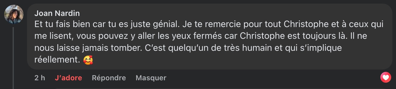 Temoignage Joan
