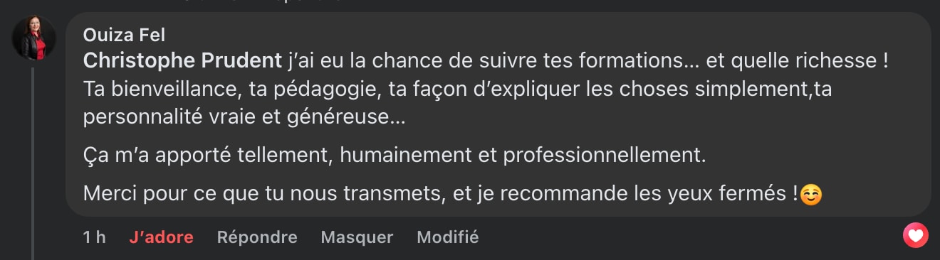 Temoignage Ouiza
