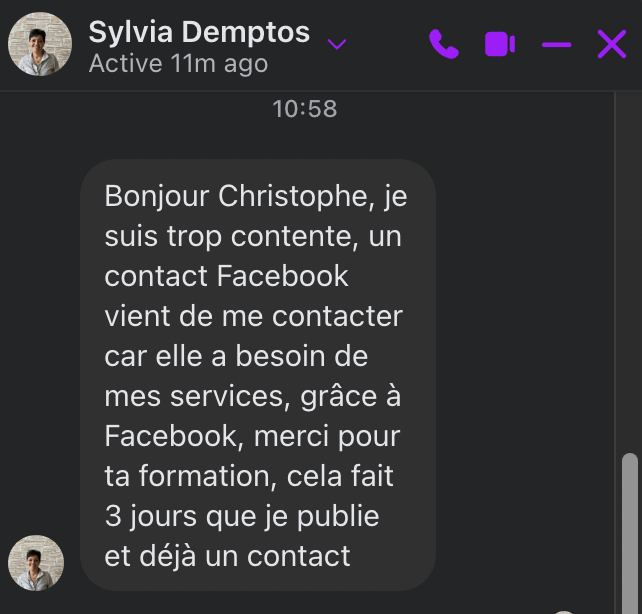 sylvia demptos temoignage